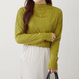 マスタード | ウェーブジャガードプチハイロンT | RMAF　NICE CLAUP / OLIVE des OLIVE