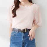 【セットアイテム】シアー楊柳プルオーバー&キャミ | RMAF NICE CLAUP / OLIVE des OLIVE | 詳細画像9