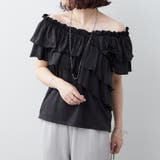 マルチウェイオフショルフリルTシャツ | RMAF NICE CLAUP / OLIVE des OLIVE | 詳細画像20