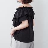 マルチウェイオフショルフリルTシャツ | RMAF NICE CLAUP / OLIVE des OLIVE | 詳細画像21