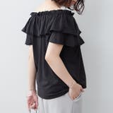 マルチウェイオフショルフリルTシャツ | RMAF NICE CLAUP / OLIVE des OLIVE | 詳細画像23