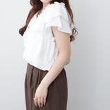マルチウェイオフショルフリルTシャツ | RMAF NICE CLAUP / OLIVE des OLIVE | 詳細画像5