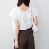 マルチウェイオフショルフリルTシャツ | RMAF NICE CLAUP / OLIVE des OLIVE | 詳細画像6