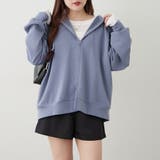 コクーンジップパーカー | RMAF　NICE CLAUP / OLIVE des OLIVE | 詳細画像3 