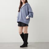 コクーンジップパーカー | RMAF　NICE CLAUP / OLIVE des OLIVE | 詳細画像11 