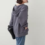 コクーンジップパーカー | RMAF　NICE CLAUP / OLIVE des OLIVE | 詳細画像21 