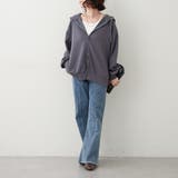 コクーンジップパーカー | RMAF　NICE CLAUP / OLIVE des OLIVE | 詳細画像25 