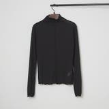 ブラック | シアーボトルネックプルオーバー | RMAF　NICE CLAUP / OLIVE des OLIVE