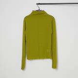グリーン | シアーボトルネックプルオーバー | RMAF　NICE CLAUP / OLIVE des OLIVE