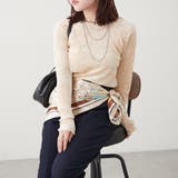メロー長袖プルオーバー | RMAF　NICE CLAUP / OLIVE des OLIVE | 詳細画像6 