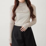 ドットチュールハイネックプルオーバー | RMAF NICE CLAUP / OLIVE des OLIVE | 詳細画像12