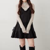 ドットチュールハイネックプルオーバー | RMAF NICE CLAUP / OLIVE des OLIVE | 詳細画像4