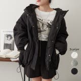 軽くて暖かい、モンスターパーカーブルゾン | RMAF　NICE CLAUP / OLIVE des OLIVE | 詳細画像1 