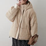 ベージュ | 【WEB先行販売】裾ラウンドフェイクダウン | RMAF　NICE CLAUP / OLIVE des OLIVE