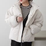 アイボリー | 【WEB先行販売】裾ラウンドフェイクダウン | RMAF　NICE CLAUP / OLIVE des OLIVE
