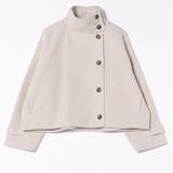 アイボリー | スタンドショートジャケット | RMAF　NICE CLAUP / OLIVE des OLIVE