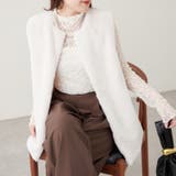 フェイクファーロングベスト | RMAF　NICE CLAUP / OLIVE des OLIVE | 詳細画像1 