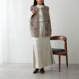 フェイクファーロングベスト | RMAF　NICE CLAUP / OLIVE des OLIVE | 詳細画像25 