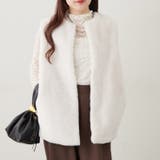 フェイクファーロングベスト | RMAF　NICE CLAUP / OLIVE des OLIVE | 詳細画像2 