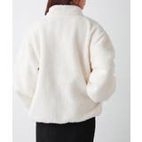 【WEB先行販売】ボア配色スタンドオーバーブルゾン | RMAF　NICE CLAUP / OLIVE des OLIVE | 詳細画像9 