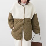 ボア切替キルトジャケット | RMAF　NICE CLAUP / OLIVE des OLIVE | 詳細画像19 
