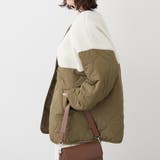 ボア切替キルトジャケット | RMAF　NICE CLAUP / OLIVE des OLIVE | 詳細画像20 