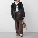 ボア切替キルトジャケット | RMAF　NICE CLAUP / OLIVE des OLIVE | 詳細画像28 