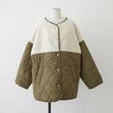 ボア切替キルトジャケット | RMAF　NICE CLAUP / OLIVE des OLIVE | 詳細画像36 