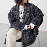 【WEB先行販売】リングチェックダブルテーラージャケット | RMAF　NICE CLAUP / OLIVE des OLIVE | 詳細画像1 