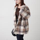 【WEB先行販売】リングチェックダブルテーラージャケット | RMAF　NICE CLAUP / OLIVE des OLIVE | 詳細画像5 