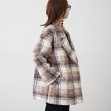 【WEB先行販売】リングチェックダブルテーラージャケット | RMAF　NICE CLAUP / OLIVE des OLIVE | 詳細画像7 