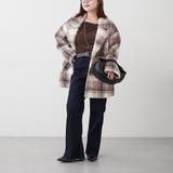 【WEB先行販売】リングチェックダブルテーラージャケット | RMAF　NICE CLAUP / OLIVE des OLIVE | 詳細画像12 