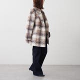 【WEB先行販売】リングチェックダブルテーラージャケット | RMAF　NICE CLAUP / OLIVE des OLIVE | 詳細画像13 