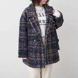 【WEB先行販売】リングチェックダブルテーラージャケット | RMAF　NICE CLAUP / OLIVE des OLIVE | 詳細画像15 