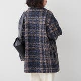 【WEB先行販売】リングチェックダブルテーラージャケット | RMAF　NICE CLAUP / OLIVE des OLIVE | 詳細画像18 