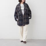 【WEB先行販売】リングチェックダブルテーラージャケット | RMAF　NICE CLAUP / OLIVE des OLIVE | 詳細画像21 