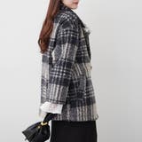 【WEB先行販売】リングチェックダブルテーラージャケット | RMAF　NICE CLAUP / OLIVE des OLIVE | 詳細画像27 