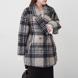 【WEB先行販売】リングチェックダブルテーラージャケット | RMAF　NICE CLAUP / OLIVE des OLIVE | 詳細画像28 