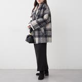 【WEB先行販売】リングチェックダブルテーラージャケット | RMAF　NICE CLAUP / OLIVE des OLIVE | 詳細画像33 