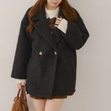 ブラック | 【WEB先行販売】リングダブルテーラージャケット | RMAF　NICE CLAUP / OLIVE des OLIVE