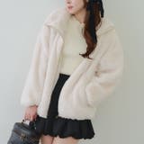 アイボリー | ファースタンドブルゾン | RMAF　NICE CLAUP / OLIVE des OLIVE