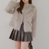 フォックス風ノーカラージャケット | RMAF　NICE CLAUP / OLIVE des OLIVE | 詳細画像4 