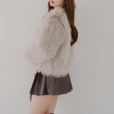 フォックス風ノーカラージャケット | RMAF　NICE CLAUP / OLIVE des OLIVE | 詳細画像5 