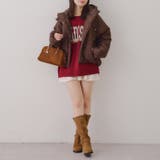 【5色展開】中綿ショートブルゾン | RMAF NICE CLAUP / OLIVE des OLIVE | 詳細画像26
