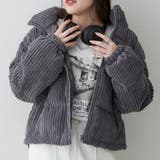 チャコール | 中綿コーデュロイブルゾン | RMAF　NICE CLAUP / OLIVE des OLIVE