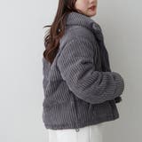 中綿コーデュロイブルゾン | RMAF　NICE CLAUP / OLIVE des OLIVE | 詳細画像6 