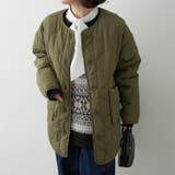 キルティングブルゾン | RMAF　NICE CLAUP / OLIVE des OLIVE | 詳細画像22 