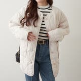 キルティングブルゾン | RMAF　NICE CLAUP / OLIVE des OLIVE | 詳細画像4 