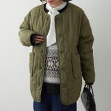 カーキ | キルティングブルゾン | RMAF　NICE CLAUP / OLIVE des OLIVE