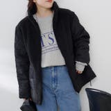 ボア×キルト切替スタンドブルゾン | RMAF NICE CLAUP / OLIVE des OLIVE | 詳細画像23